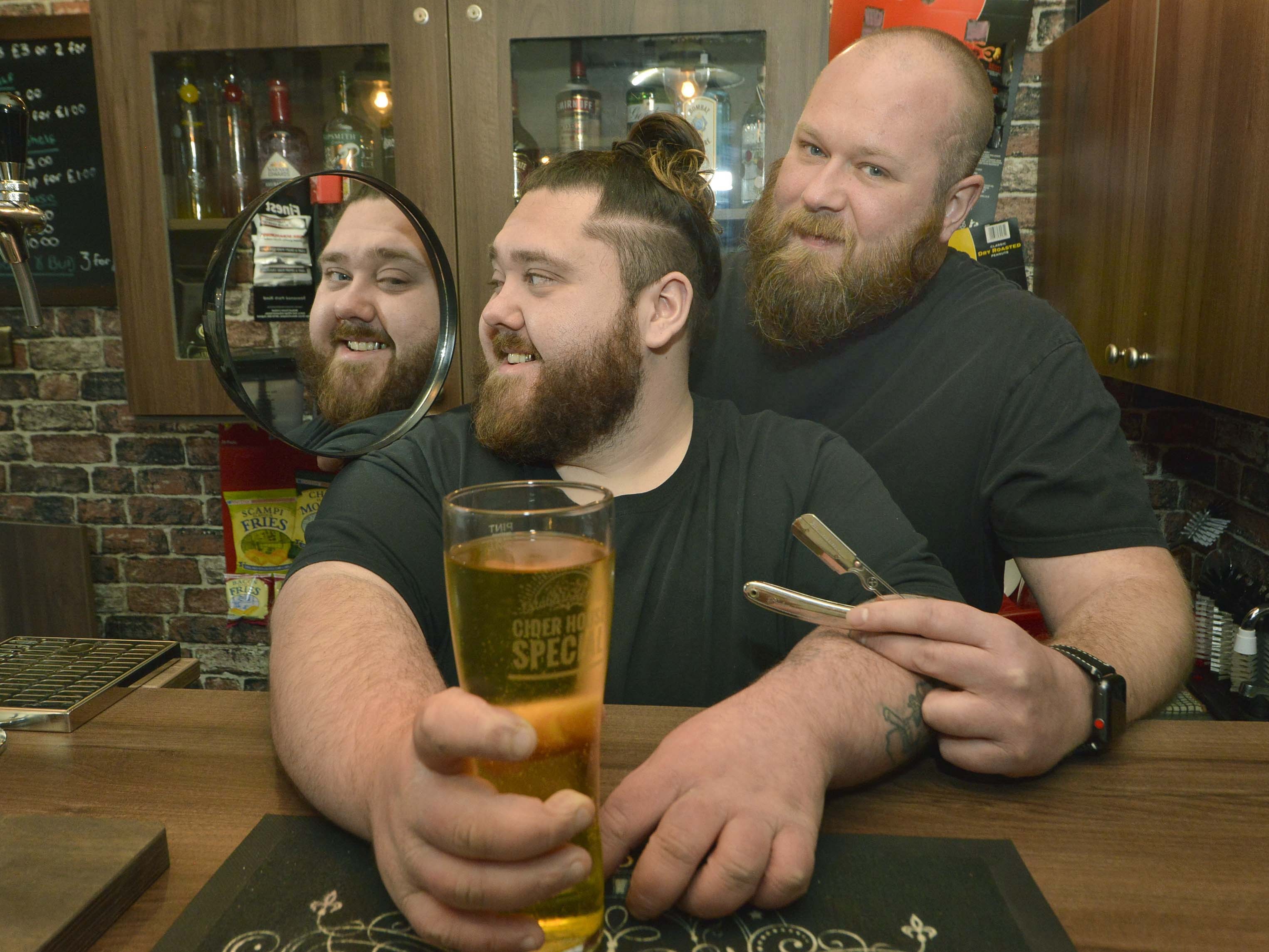 Make Mine A Short Back And Cider Barbers Serve Up Drinks